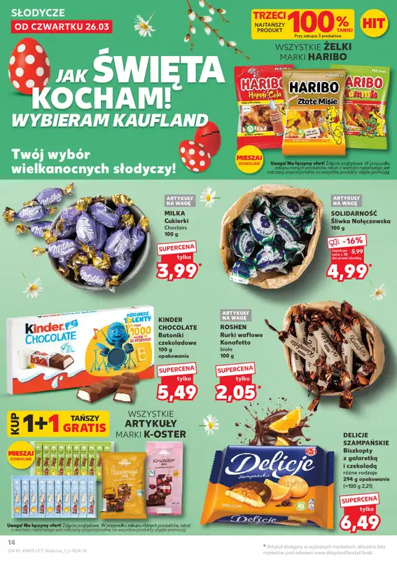Kaufland - gazetka promocyjna Gazetka Tygodnia od czwartku 26.03 do wtorku 31.03 - strona 14