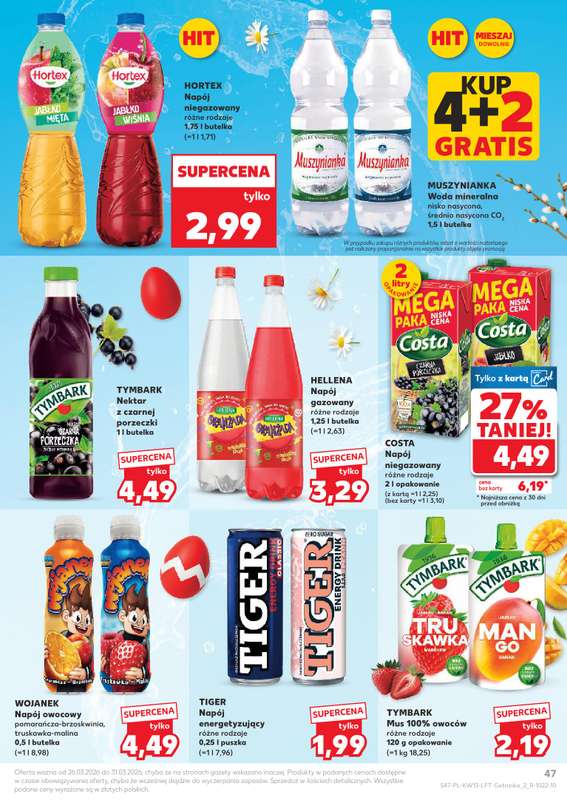 Kaufland - gazetka promocyjna Gazetka Tygodnia od czwartku 26.03 do wtorku 31.03 - strona 47