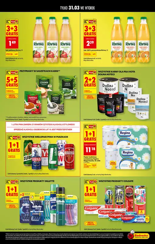 Biedronka - gazetka promocyjna Wtorek supercen w Biedronce   - strona 2