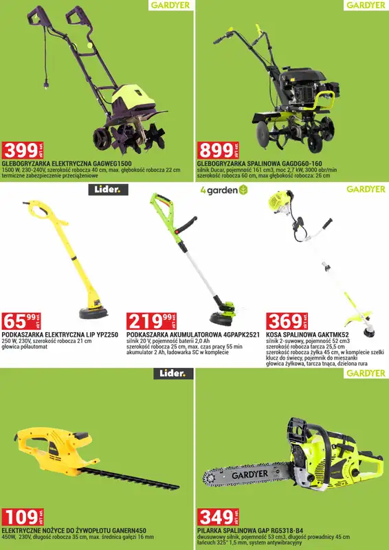 Merkury Market - gazetka promocyjna Urządź swój ogród od środy 01.04 do czwartku 30.04 - strona 4