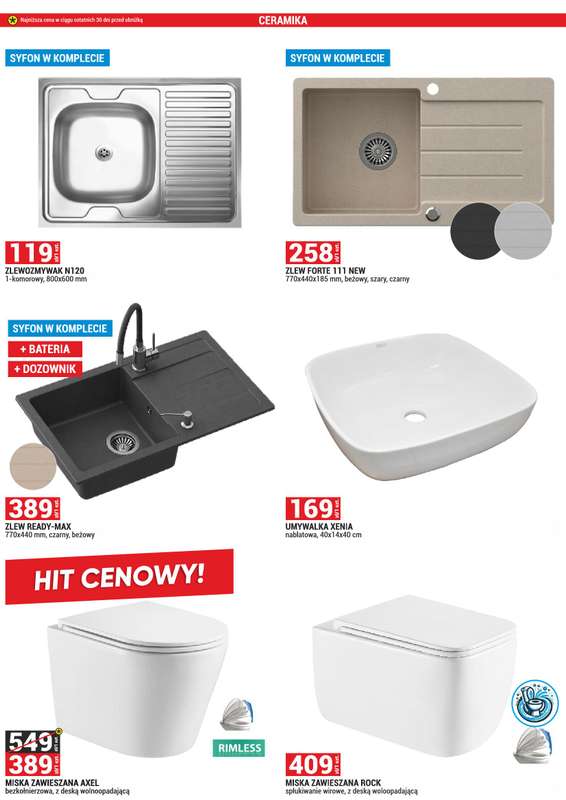 Merkury Market - gazetka promocyjna Gazetka od środy 01.04 do czwartku 30.04 - strona 3