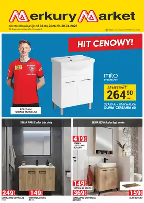 Merkury Market - gazetka promocyjna Gazetka od środy 01.04 do czwartku 30.04