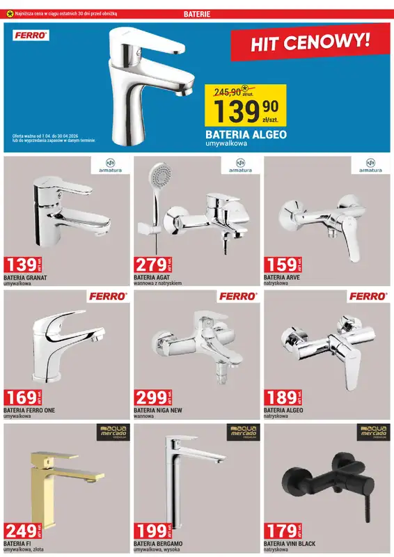 Merkury Market - gazetka promocyjna Gazetka od środy 01.04 do czwartku 30.04 - strona 6