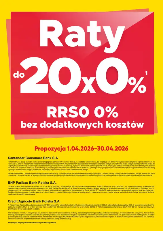 Merkury Market - gazetka promocyjna Gazetka od środy 01.04 do czwartku 30.04 - strona 12