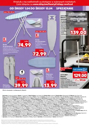 Kaufland - gazetka promocyjna Oferta Kaufland - Non Food od środy 01.04 do środy 15.04 - strona 15