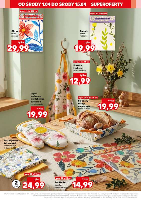Kaufland - gazetka promocyjna Oferta Kaufland - Non Food od środy 01.04 do środy 15.04 - strona 16