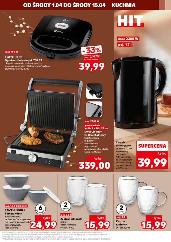 Kaufland - gazetka promocyjna Oferta Kaufland - Non Food od środy 01.04 do środy 15.04 - strona 5