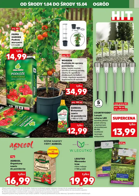 Kaufland - gazetka promocyjna Oferta Kaufland - Non Food od środy 01.04 do środy 15.04 - strona 13