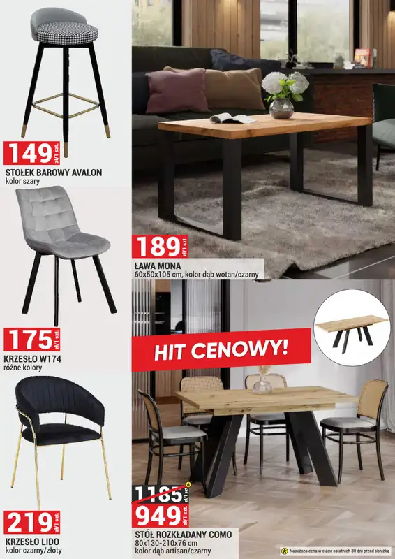 Merkury Market - gazetka promocyjna Meble, wypoczynki, materace od środy 01.04 do czwartku 30.04 - strona 7