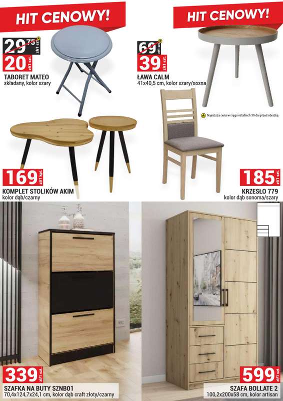 Merkury Market - gazetka promocyjna Meble, wypoczynki, materace od środy 01.04 do czwartku 30.04 - strona 10