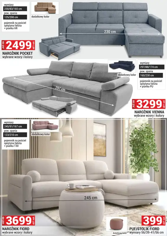Merkury Market - gazetka promocyjna Meble, wypoczynki, materace od środy 01.04 do czwartku 30.04 - strona 17