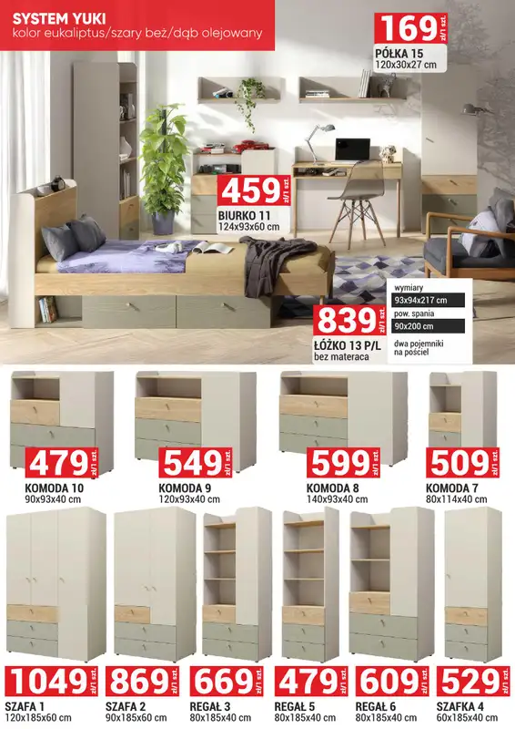 Merkury Market - gazetka promocyjna Meble, wypoczynki, materace od środy 01.04 do czwartku 30.04 - strona 23