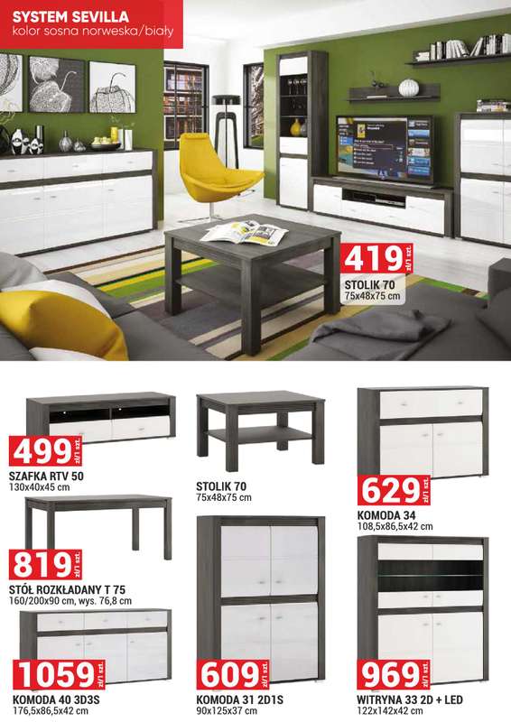 Merkury Market - gazetka promocyjna Meble, wypoczynki, materace od środy 01.04 do czwartku 30.04 - strona 26