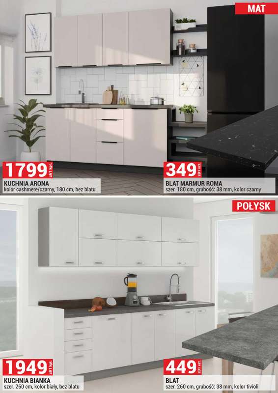 Merkury Market - gazetka promocyjna Meble, wypoczynki, materace od środy 01.04 do czwartku 30.04 - strona 4