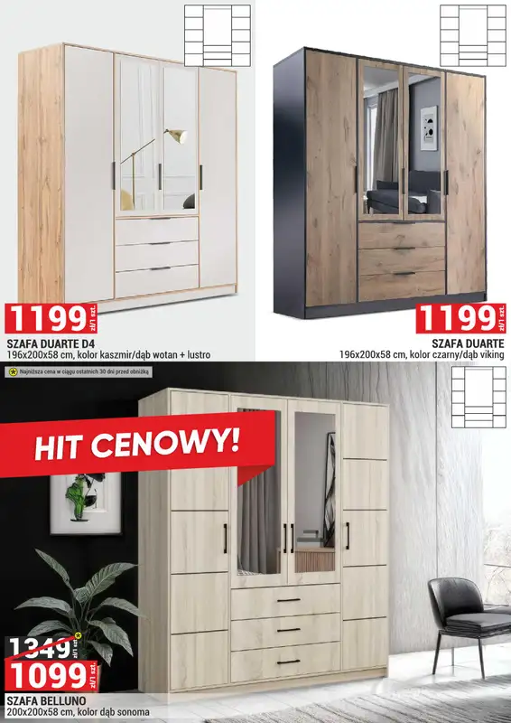 Merkury Market - gazetka promocyjna Meble, wypoczynki, materace od środy 01.04 do czwartku 30.04 - strona 41