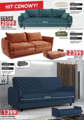 Merkury Market - gazetka promocyjna Meble, wypoczynki, materace od środy 01.04 do czwartku 30.04 - strona 22