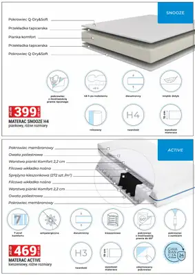 Merkury Market - gazetka promocyjna Meble, wypoczynki, materace od środy 01.04 do czwartku 30.04 - strona 38