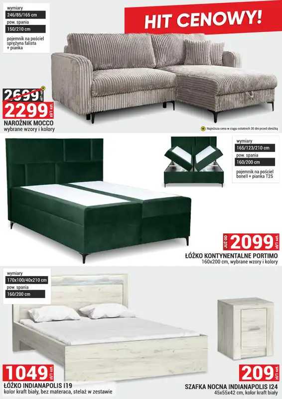 Merkury Market - gazetka promocyjna Meble, wypoczynki, materace od środy 01.04 do czwartku 30.04 - strona 32