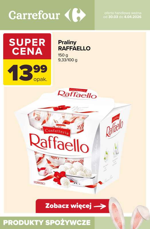 Carrefour - gazetka promocyjna Słodkie prezenty od ZAJĄCZKA od wtorku 31.03 do soboty 04.04 - strona 10