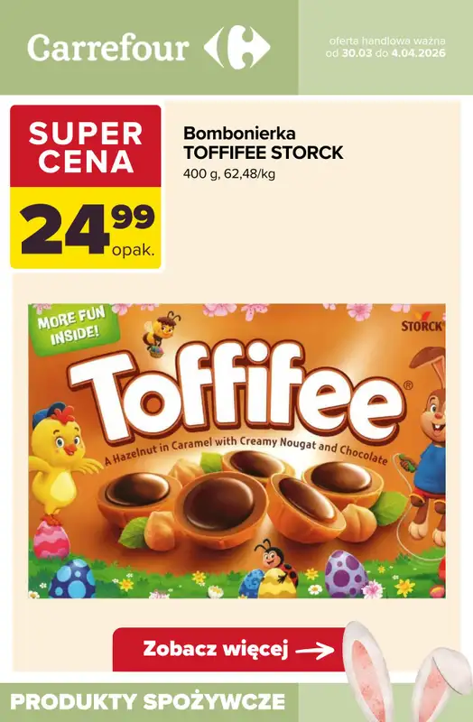 Carrefour - gazetka promocyjna Słodkie prezenty od ZAJĄCZKA od wtorku 31.03 do soboty 04.04 - strona 9