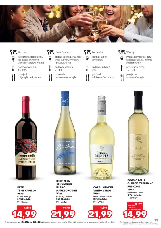 Kaufland - gazetka promocyjna Barek Kauflandu  do środy 15.04 - strona 33