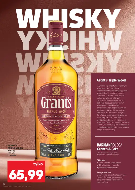 Kaufland - gazetka promocyjna Barek Kauflandu  do środy 15.04 - strona 12