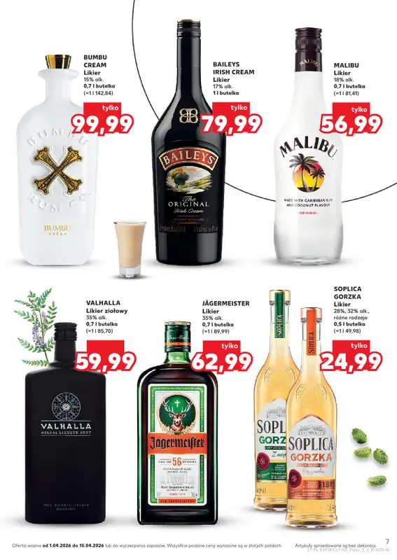 Kaufland - gazetka promocyjna Barek Kauflandu  do środy 15.04 - strona 7