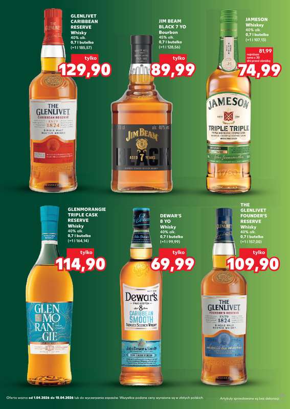 Kaufland - gazetka promocyjna Barek Kauflandu  do środy 15.04 - strona 13