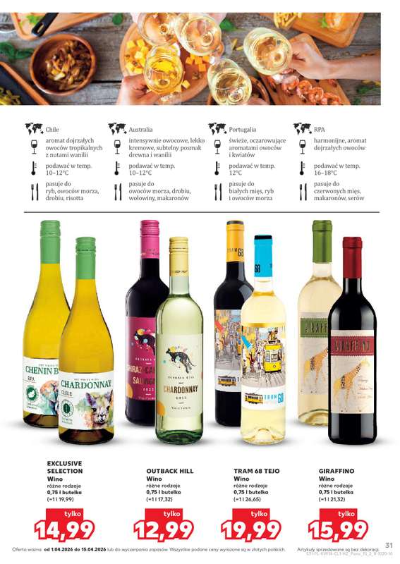 Kaufland - gazetka promocyjna Barek Kauflandu  do środy 15.04 - strona 31