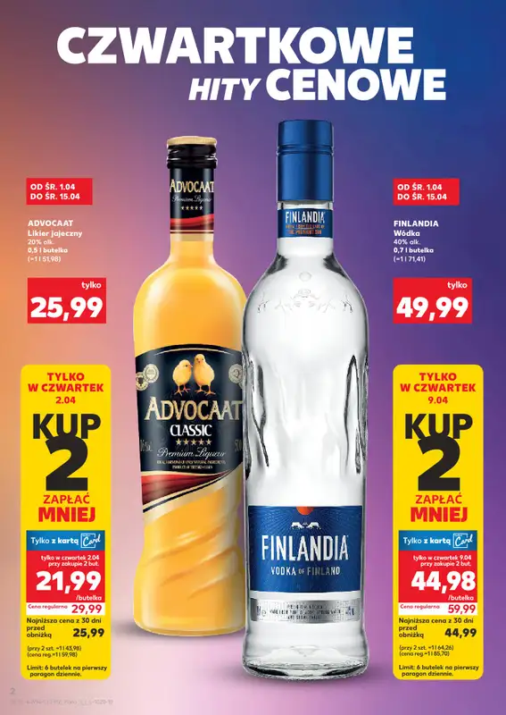 Kaufland - gazetka promocyjna Barek Kauflandu  do środy 15.04 - strona 2