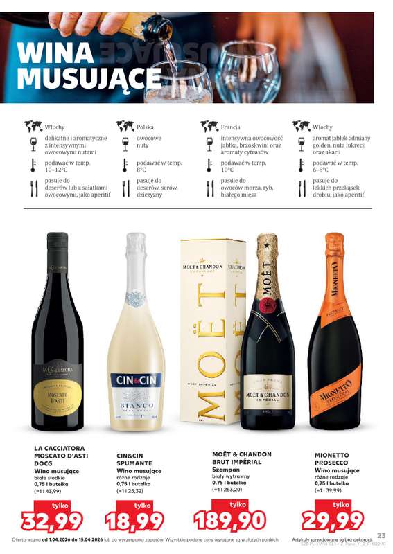 Kaufland - gazetka promocyjna Barek Kauflandu  do środy 15.04 - strona 23