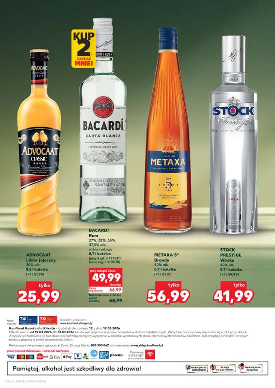Kaufland - gazetka promocyjna Barek Kauflandu  do środy 15.04 - strona 36