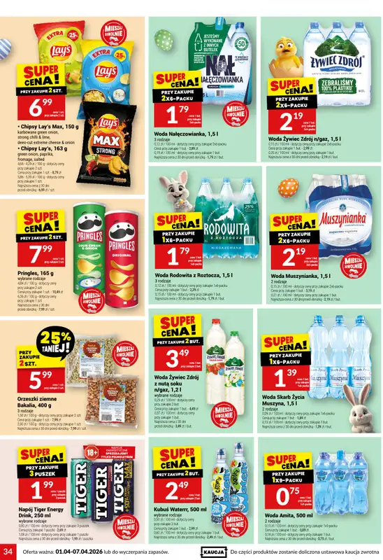 Twój Market - gazetka promocyjna Gazetka od środy 01.04 do wtorku 07.04 - strona 34