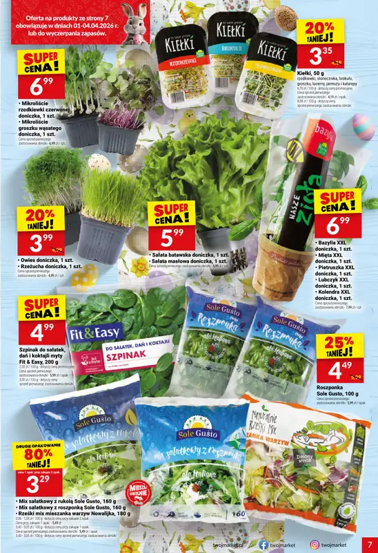 Twój Market - gazetka promocyjna Gazetka od środy 01.04 do wtorku 07.04 - strona 7