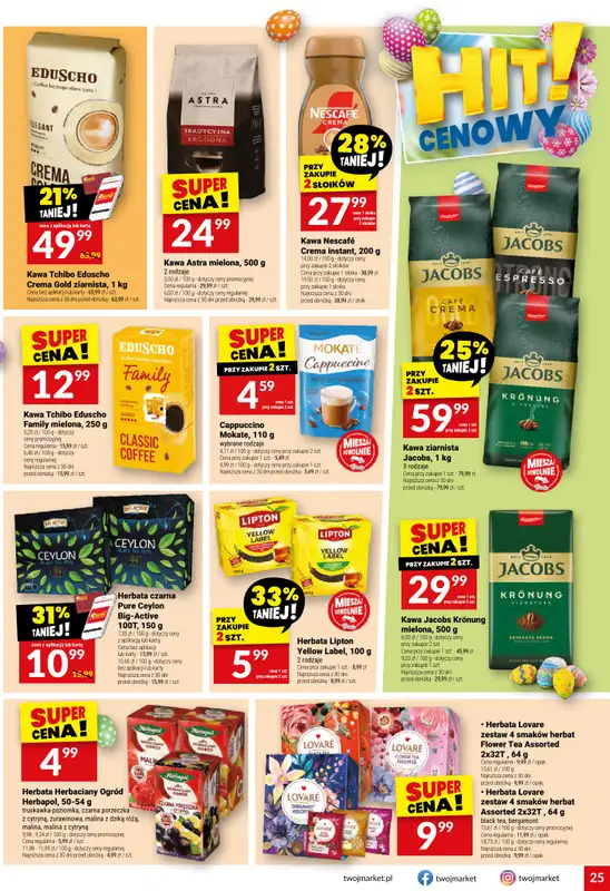 Twój Market - gazetka promocyjna Gazetka od środy 01.04 do wtorku 07.04 - strona 25