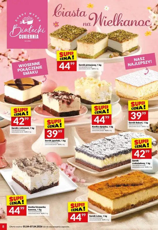 Twój Market - gazetka promocyjna Gazetka od środy 01.04 do wtorku 07.04 - strona 8