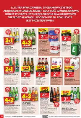 Twój Market - gazetka promocyjna Gazetka od środy 01.04 do wtorku 07.04 - strona 36