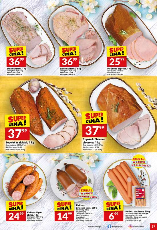 Twój Market - gazetka promocyjna Gazetka od środy 01.04 do wtorku 07.04 - strona 17
