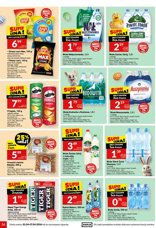 Twój Market - gazetka promocyjna Gazetka od środy 01.04 do wtorku 07.04 - strona 34