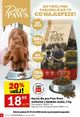 Twój Market - gazetka promocyjna Gazetka od środy 01.04 do wtorku 07.04 - strona 42