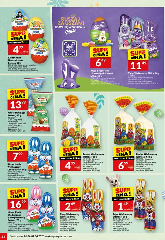 Twój Market - gazetka promocyjna Gazetka od środy 01.04 do wtorku 07.04 - strona 22