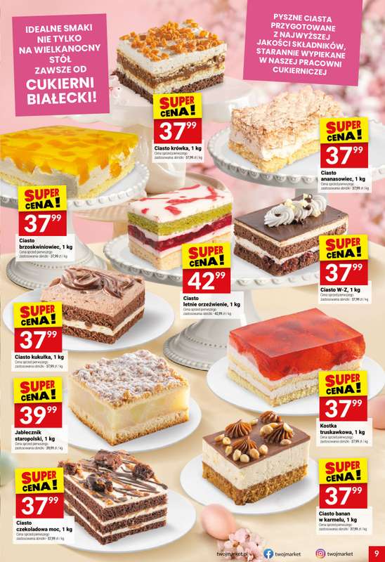 Twój Market - gazetka promocyjna Gazetka od środy 01.04 do wtorku 07.04 - strona 9
