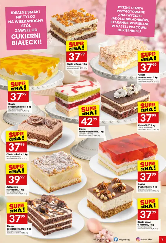 Twój Market - gazetka promocyjna Gazetka od środy 01.04 do wtorku 07.04 - strona 9