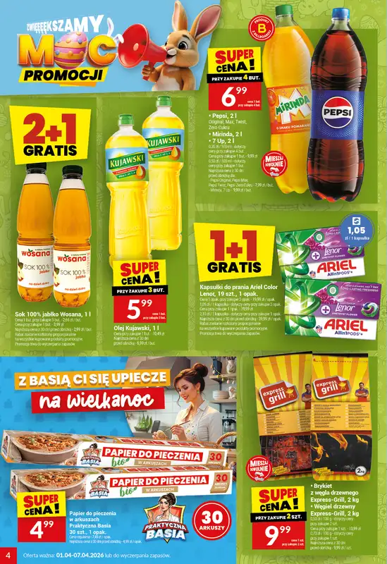Twój Market - gazetka promocyjna Gazetka od środy 01.04 do wtorku 07.04 - strona 4