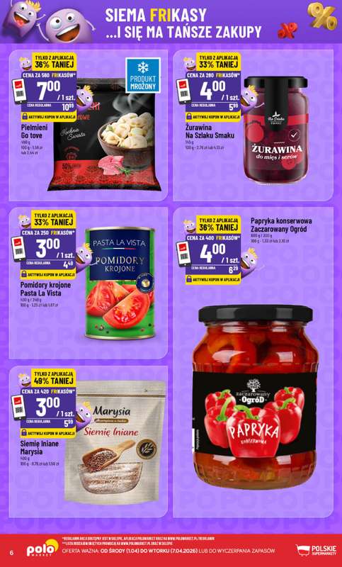 POLOmarket - gazetka promocyjna Frikasowy Katalog od środy 01.04 do wtorku 07.04 - strona 6