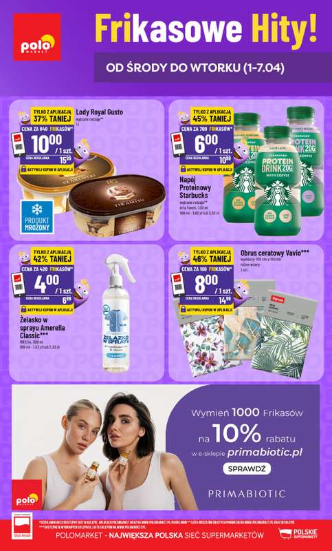 POLOmarket - gazetka promocyjna Frikasowy Katalog od środy 01.04 do wtorku 07.04