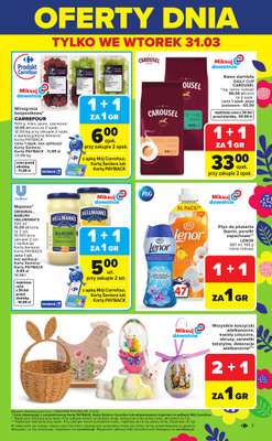 Carrefour - gazetka promocyjna Gazetka Weekend promek już od środy od środy 01.04 do soboty 04.04 - strona 3