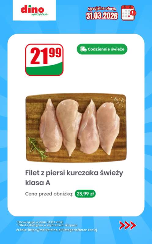 Dino - gazetka promocyjna Specjalna oferta na 31.03.2026 - promocje spoza gazetki od wtorku 31.03 do wtorku 31.03 - strona 6