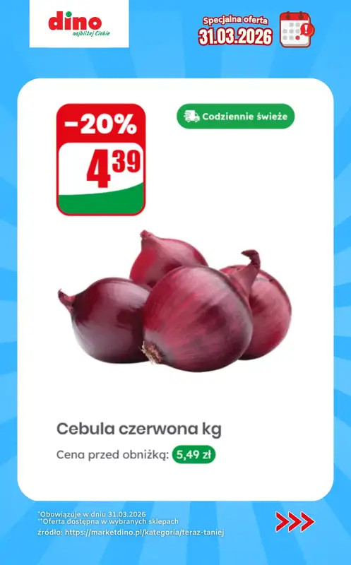 Dino - gazetka promocyjna Specjalna oferta na 31.03.2026 - promocje spoza gazetki od wtorku 31.03 do wtorku 31.03 - strona 9
