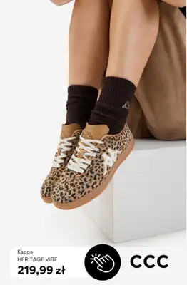 CCC - gazetka promocyjna Brązowe sneakersy damskie od wtorku 31.03  - strona 10